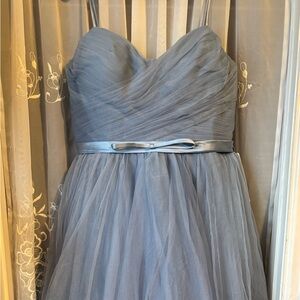 Elegant Blue Tulle Dress